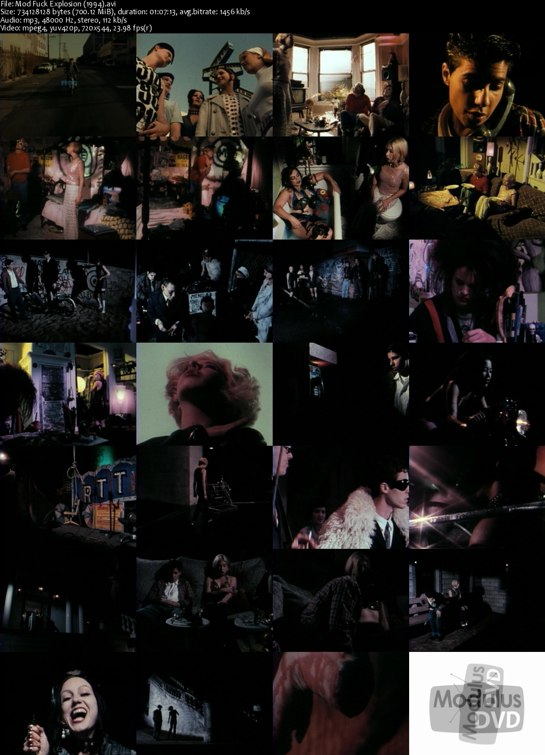 Mod Fuck Explosion 1994 Rarelust